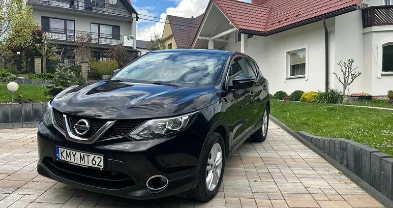 nissan qashqai jedlina-zdrój Nissan Qashqai cena 49500 przebieg: 176000, rok produkcji 2014 z Jedlina-Zdrój